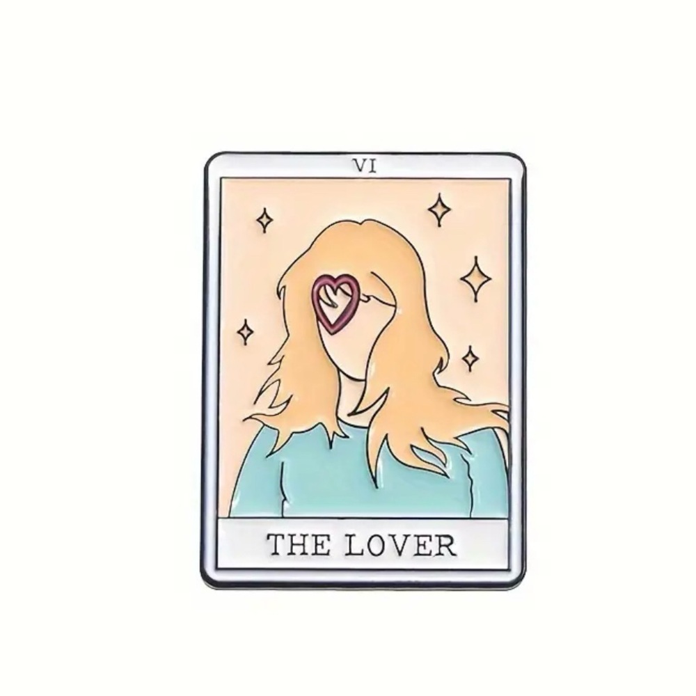 Taylor Swift Themed + Tarot Card Inspired Enamel Pin Lover Album Cover Art New